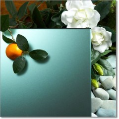 Green Acid Etched Mirror