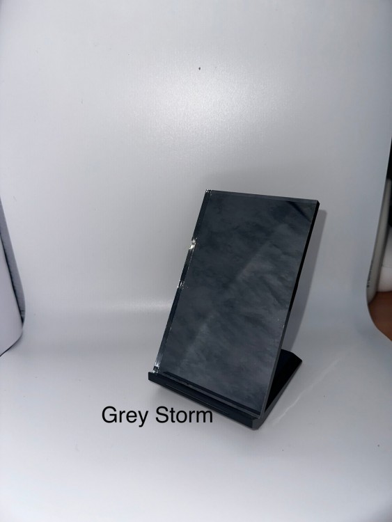 Grey Storm Antique Mirror