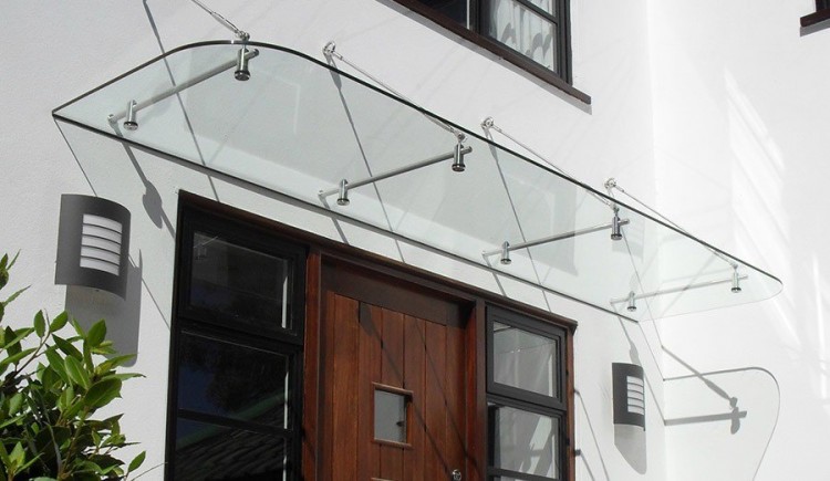 Production of Glass Awnings in NY